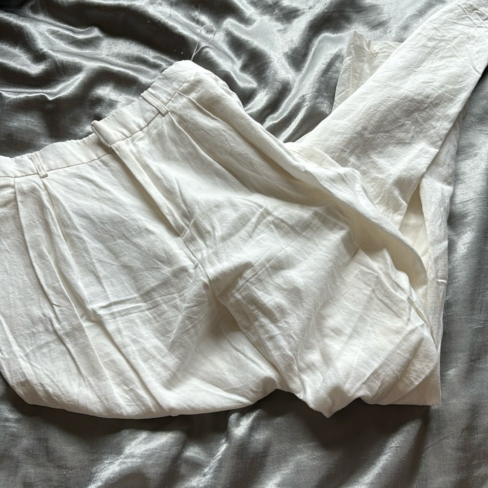 WHITE FOX cream pants